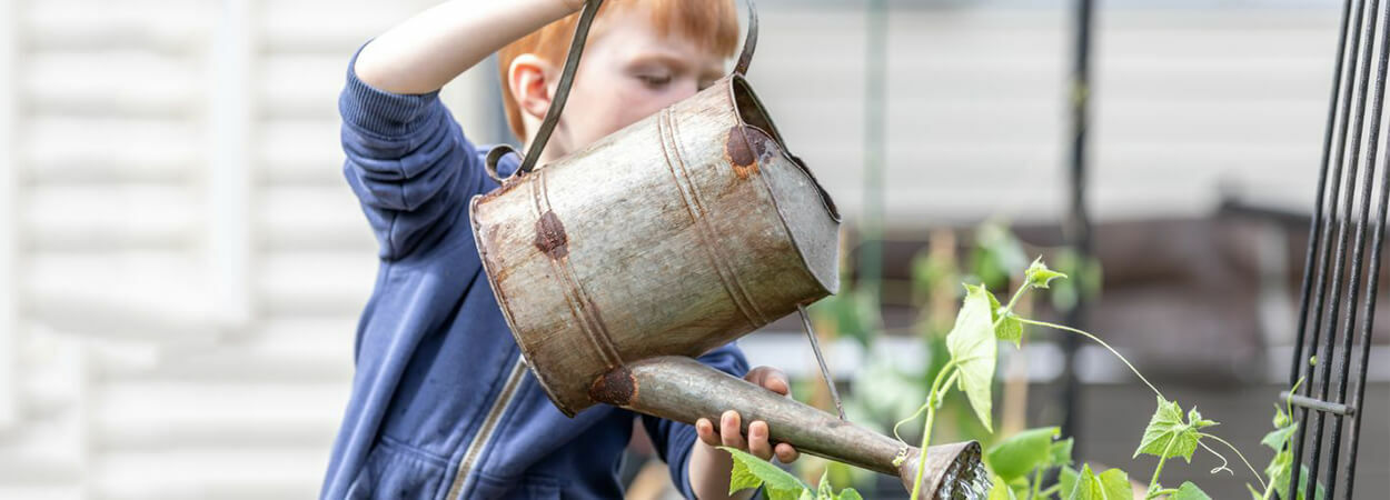 Gartenarbeit mit Ihren Kindern